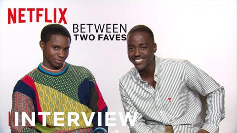 Ncuti & Kedar from Sex Education Interview Each Other | Between 2 Favs | Netflix