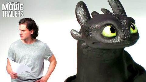 HOW TO TRAIN YOUR DRAGON 3 "Lost Audition Tapes" | Kit Harrington Mocks GoT