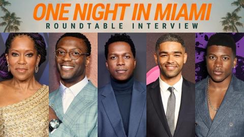 'One Night in Miami' Cast Talks Representation On Screen | EXTENDED INTERVIEW