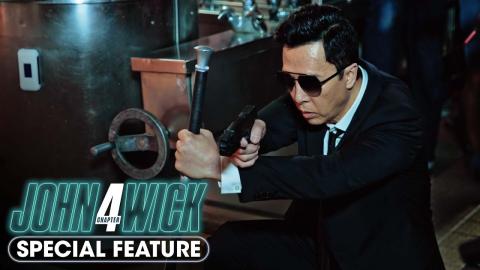 John Wick: Chapter 4 (2023) Special Feature 'Caine' - Donnie Yen, Chad Stahelski