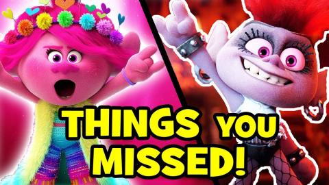 TOP 50 Easter Eggs & Details in TROLLS WORLD TOUR