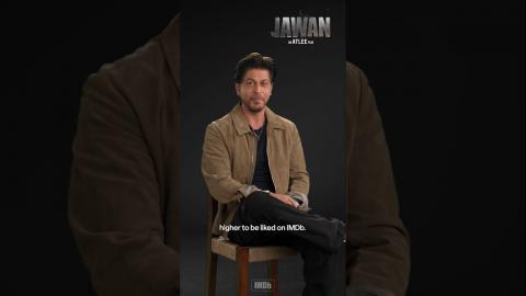 Here’s what #ShahRukhKhan had to say about playing the bad guy in #Jawan ???? #Shorts #IMDb