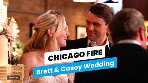 'Chicago Fire' Brett and Casey Wedding | Season 12 Episode 6