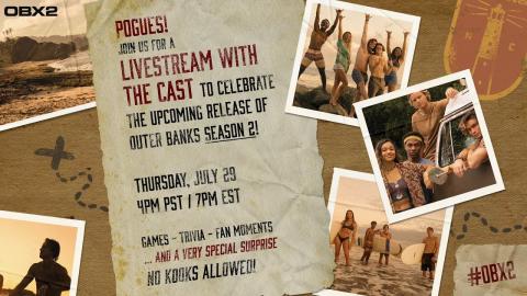 Outer Banks Cast celebrate Season 2 with a very special surprise! + BTS moments, trivia, & fan fun!