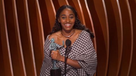 Ayo Edebiri: Award Acceptance Speech | The 30th Annual SAG Awards