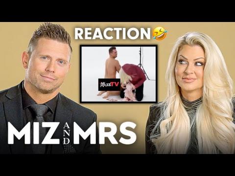 The Miz and Maryse React to Their Funniest Moments Together | Miz & Mrs | USA Network