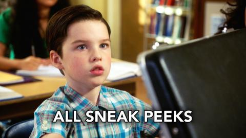 Young Sheldon 1x13 All Sneak Peeks "A Sneeze, Detention and Sissy Spacek" (HD)