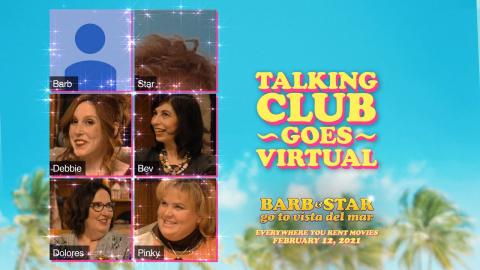 Barb & Star Go To Vista Del Mar (2021 Movie) Talking Club Zoom Video – Kristen Wiig, Annie Mumolo