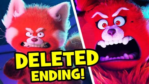 TURNING RED's Alternate Ending & DELETED SCENES You Never Got To See!