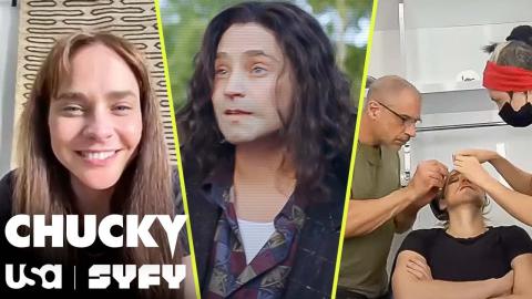 How Fiona Dourif Transformed Into a Young Chucky | Chucky TV Series | USA Network & SYFY