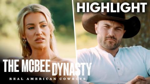 Do Calah Lane & Steven Sr. Get Along? | The McBee Dynasty: Real American Cowboys (S1 E3) | USA