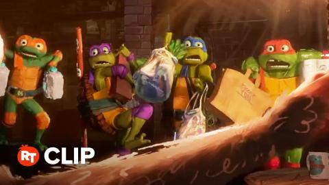 Teenage Mutant Ninja Turtles: Mutant Mayhem Comic-Con Movie Clip - Sneaking In (2023)