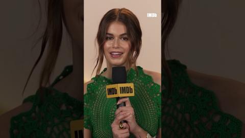 #kaiagerber talks about to her new movie #bottoms and more! #shorts