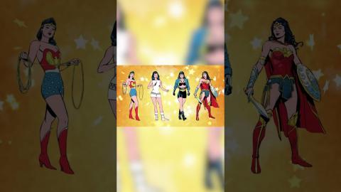 Wonder Woman's Unique Costume #shorts
