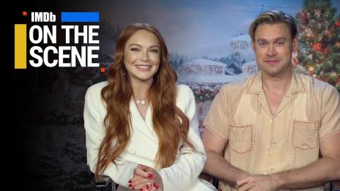 Rom-Com Co-Stars Lindsay Lohan and Chord Overstreet Roast Each Other
