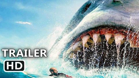 THE MEG "Megalodon Attacks Swimmers" Trailer (NEW 2018) Jason Statham, Shark Movie HD