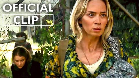 A QUIET PLACE 2 "Invisble Monsters Chase" Clip (2020) Emily Blunt