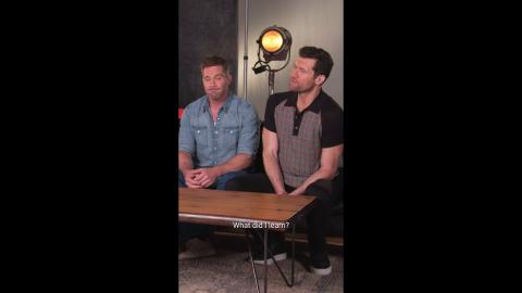 Billy Eichner & Luke Macfarlane Describe Filming 'Bros' #Shorts
