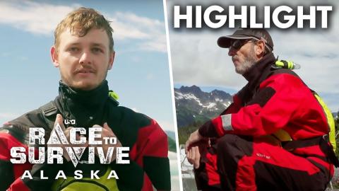A Bittersweet Goodbye for Jeff and Hunter | Race to Survive: Alaska Highlight (S1 E9) | USA