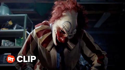 Clown in a Cornfield Movie Clip - Bench Pressing Kill (2025)