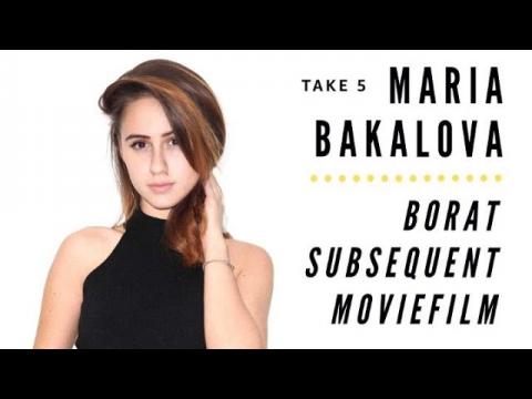 Take 5 With Maria Bakalova of 'Borat Subsequent Moviefilm'