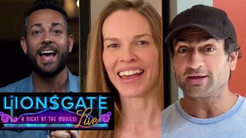 Celebrities Thank Theater Workers - Kumail Nanjiani, Hilary Swank, Zachary Levi | Lionsgate LIVE