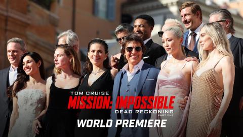 Mission: Impossible – Dead Reckoning Part One | Rome Red Carpet World Premiere -Tom Cruise