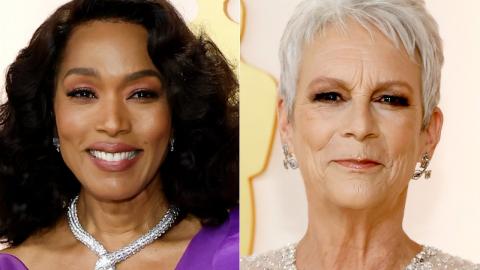 Angela Bassett's Shady Reaction To Jamie Lee Curtis' Oscars Win