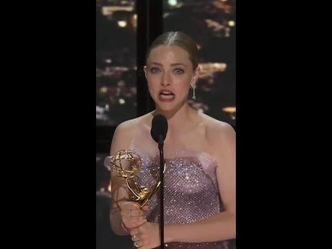 Emmys 2022: Amanda Seyfried Acceptance Speech #Shorts