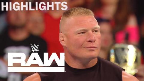 WWE Raw 7/15/2019 Highlight | Lesnar And Heyman Address WWE Extreme Rules | on USA Network