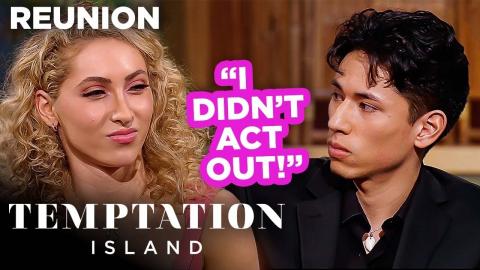 Edgar & Gillian Spar at Reunion Over the Promise Ring | Temptation Island (S4 E12) | USA Network