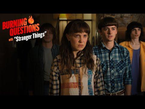 "Stranger Things" Cast Answer Burning Questions