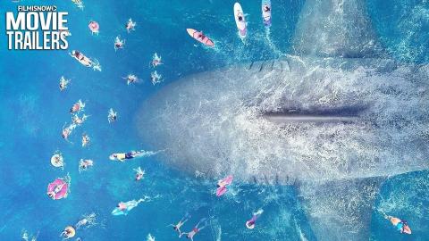 THE MEG "Chomp on This!" Clips + Trailer (2018) - Jason Statham Shark Action Thriller