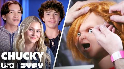 Chucky Cast Marvels Over Episode 2's Art Direction | Chucky TV Series (S1 E2) | USA Network & SYFY
