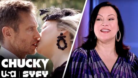 Jennifer Tilly Explains the Kiss From Episode 7 | Chucky TV Series (S1 E7) | USA Network & SYFY