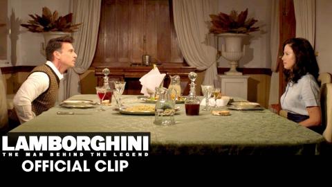 Lamborghini: The Man Behind The Legend (2022 Movie) Official Clip 'Dinner Argument' - Frank Grillo