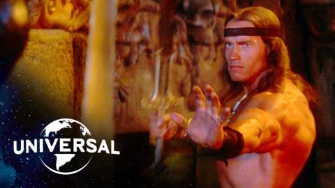 Conan the Destroyer | Arnold Schwarzenegger Battles His Way Out of a Crypt