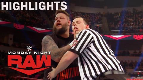 WWE Raw 2/24/2020 Highlight | Kevin Owens Unloads On Referee | on USA Network