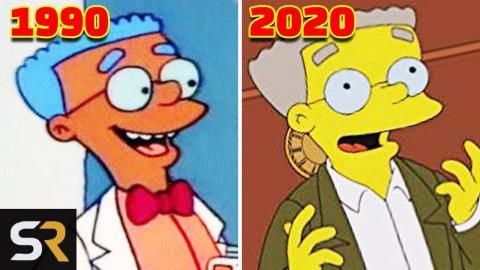 10 Simpsons Characters Who Changed The Most Since Season 1