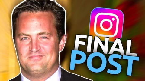 Matthew Perry's Final Instagram Post Is Beyond Heartbreaking