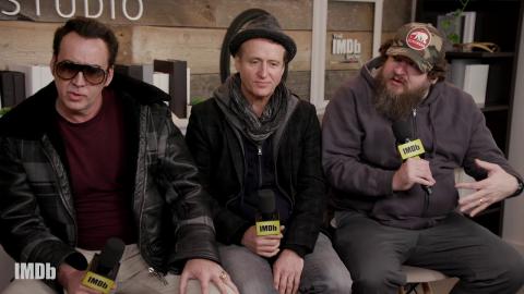 Nicolas Cage and Linus Roache Talk About Sundance Film 'Mandy' | IMDb EXCLUSIVE