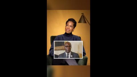 Regina King pays tribute to Lance Reddick ❤️ #shirleynetflix #reginaking