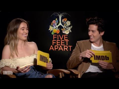 Cole Sprouse and Haley Lu Richardson Play Romantic Movie Quote Game