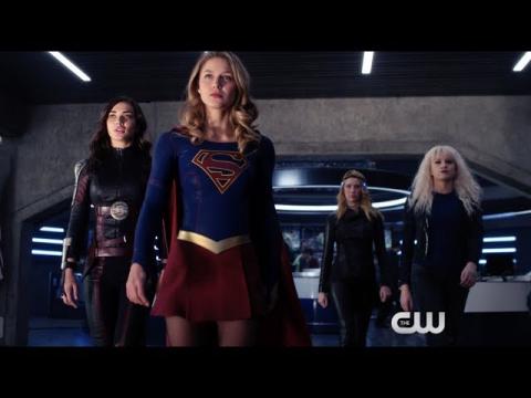 Supergirl 3x11 -- Kara, Saturn Girl, Livewire and Psi Team Up