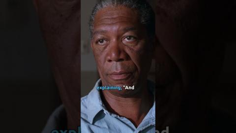 Why Freeman Almost Said No To The Shawshank Redemption #morganfreeman  #shawshankredemption #actors