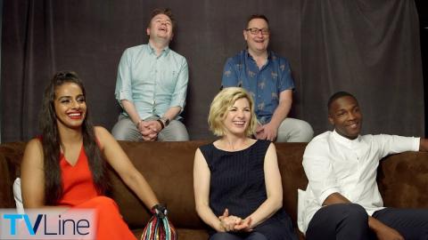Jodie Whittaker & 'Doctor Who' Cast Interview | Comic-Con 2018 | TVLine
