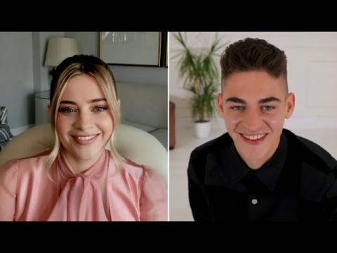 Hero Fiennes Tiffin and Josephine Langford Answer Fan Questions