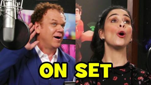 WRECK-IT RALPH 2 Behind The Scenes With The Voice Cast - Movie B-Roll & Bloopers