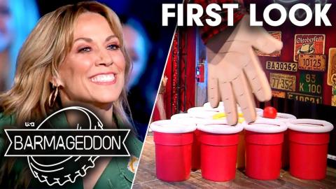Your First Look at Barmageddon: Celebrity Drinking Game Show | Barmageddon | USA