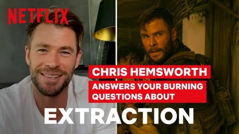 Chris Hemsworth Talks About The Crazy Car Chase In EXTRACTION | Netflix